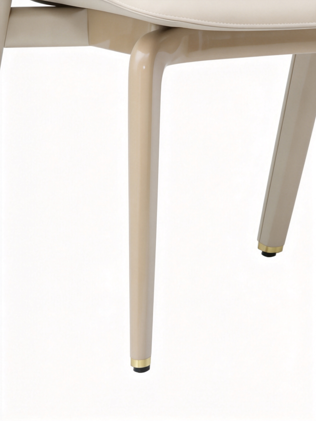 AURELIA Ribbed Saddle Leather Dining Chair