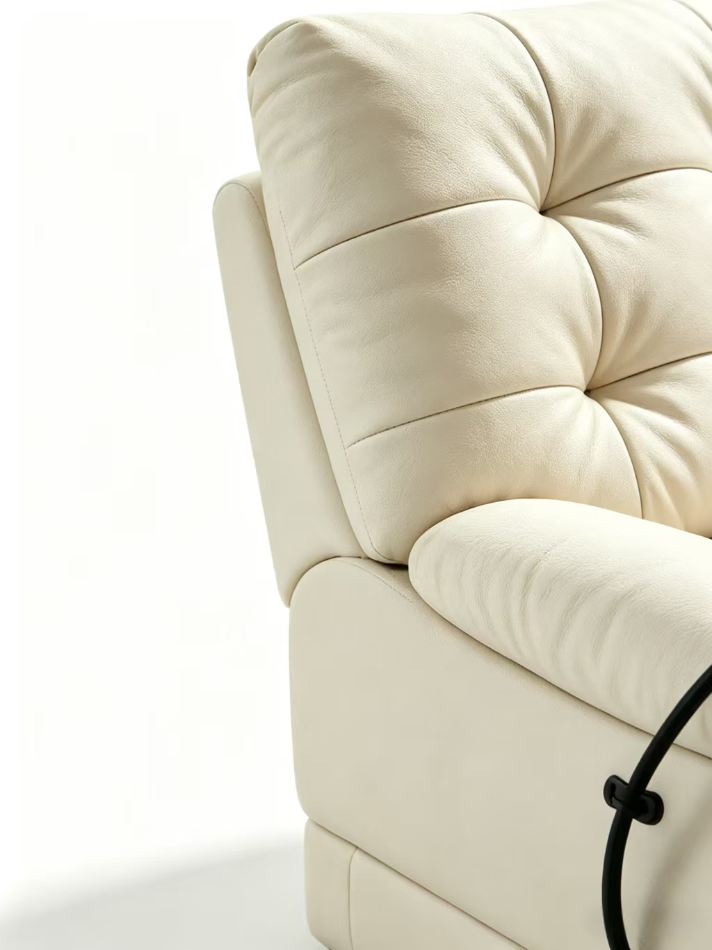 Plume Cloud-Quilted Reclining Chaise Longue