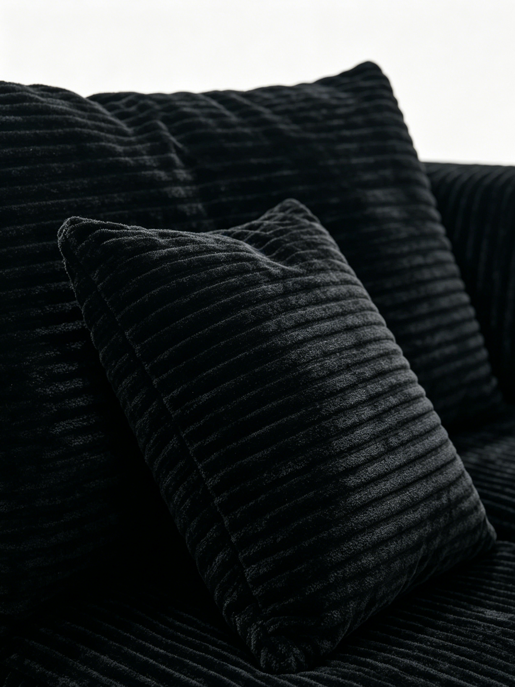 Nest Italian Contemporary Velvet U-Shape Sofa