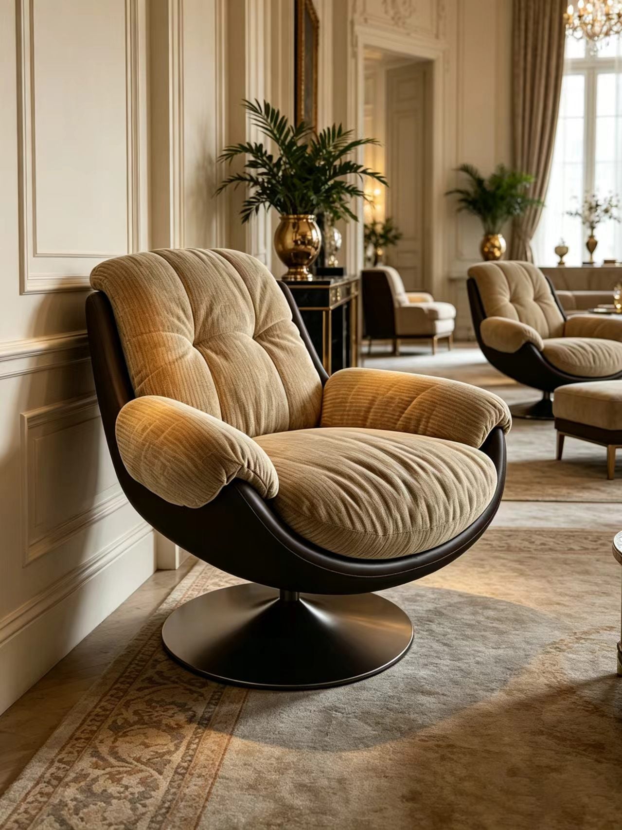 BUBO 360° Swivel Lounge Chair