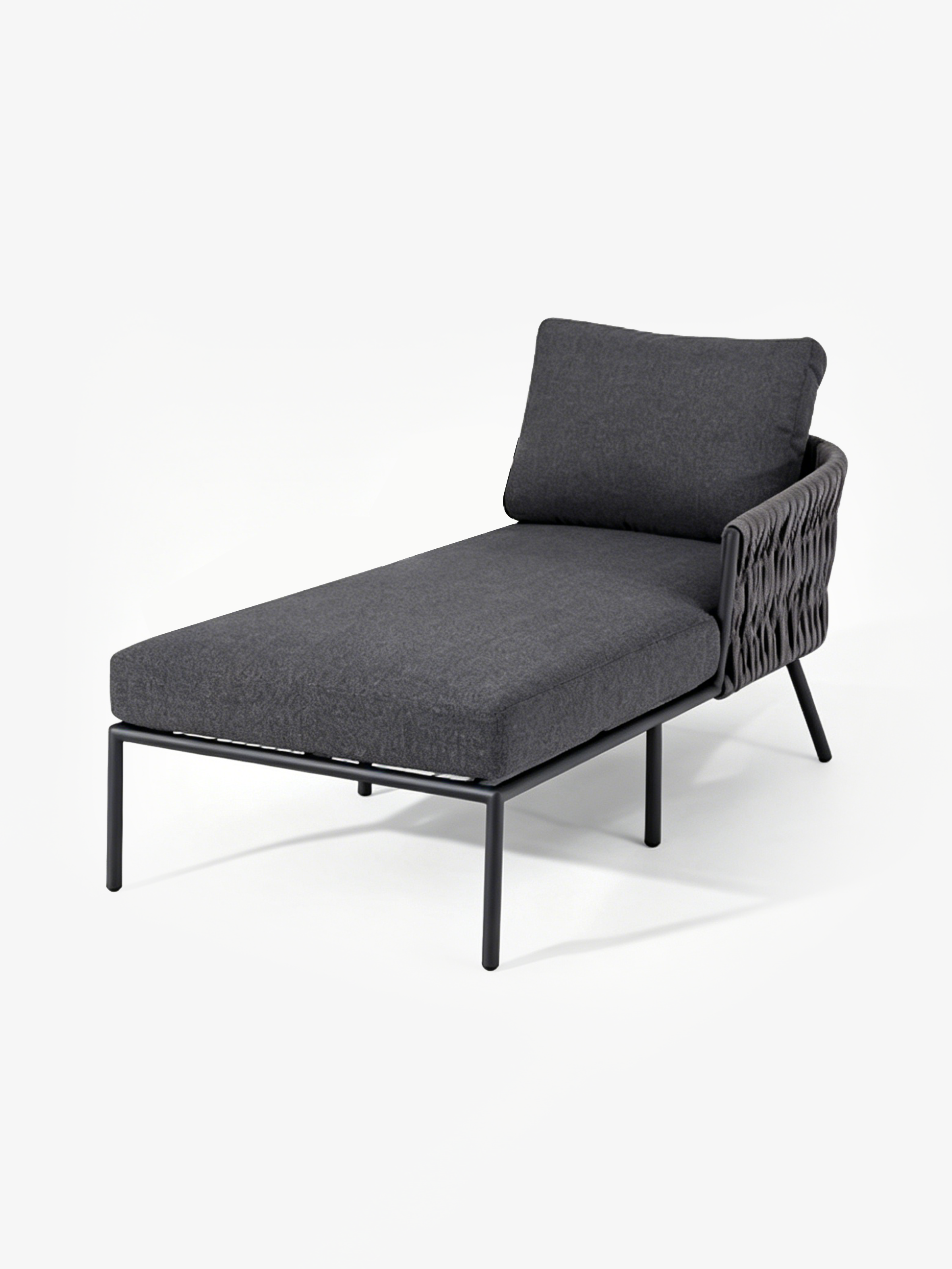 RIVA 3-Piece Modular Outdoor Chaise Lounge Set