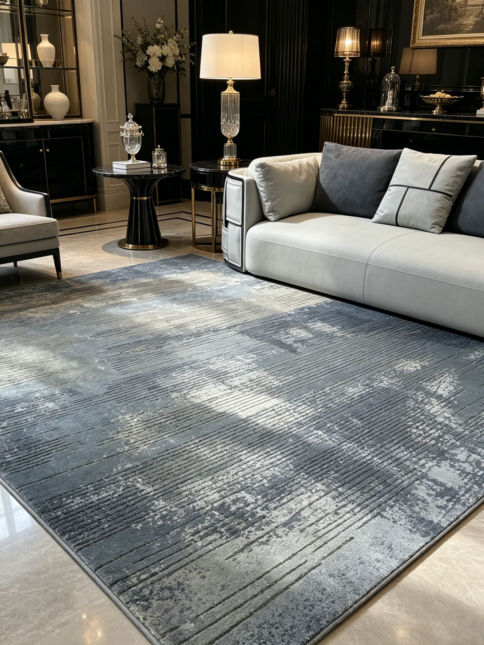 Pewter Rug 200 x 290cm