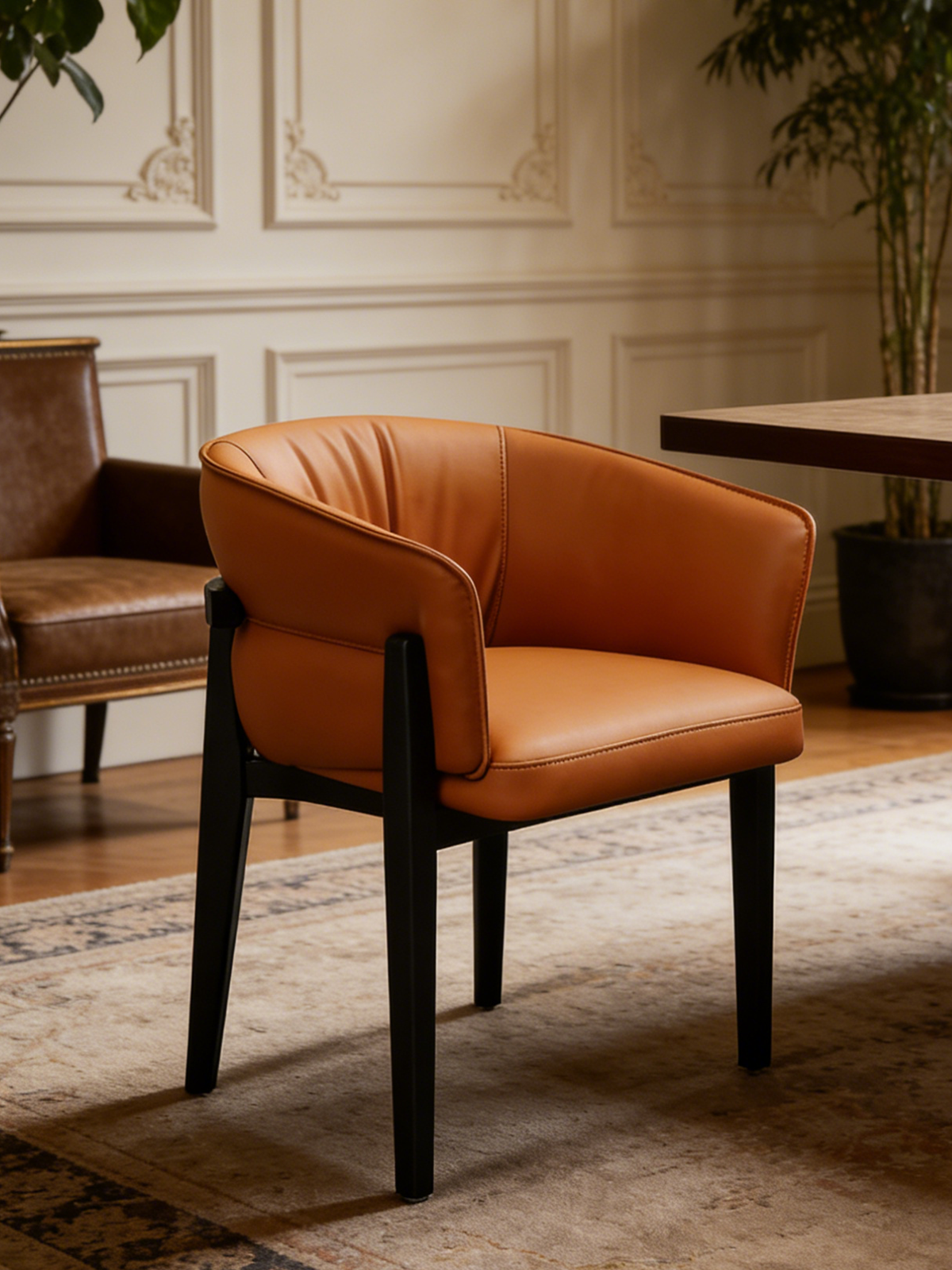 COVE Solid Ash Dining Armchair