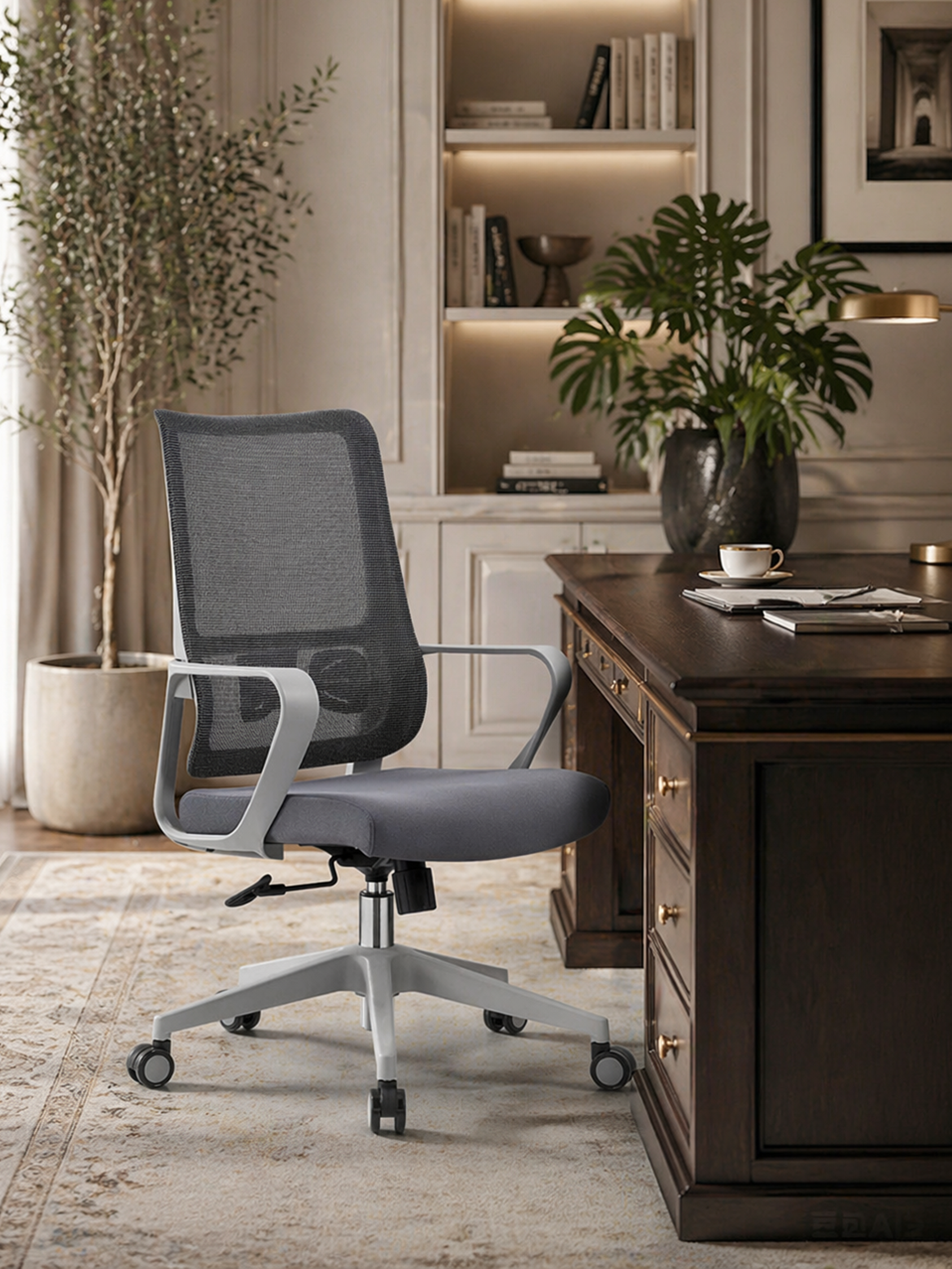 Mesh Pro Ergonomic Office Chair with Breathable Mesh Back and Lumbar Support