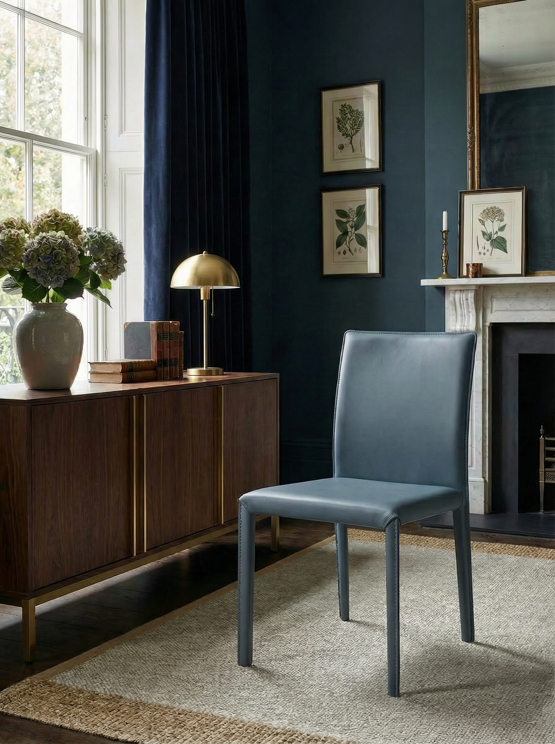 VAREN Saddle Leather Dining Chair