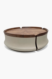 Casacade Walnut Elegance Coffee Table