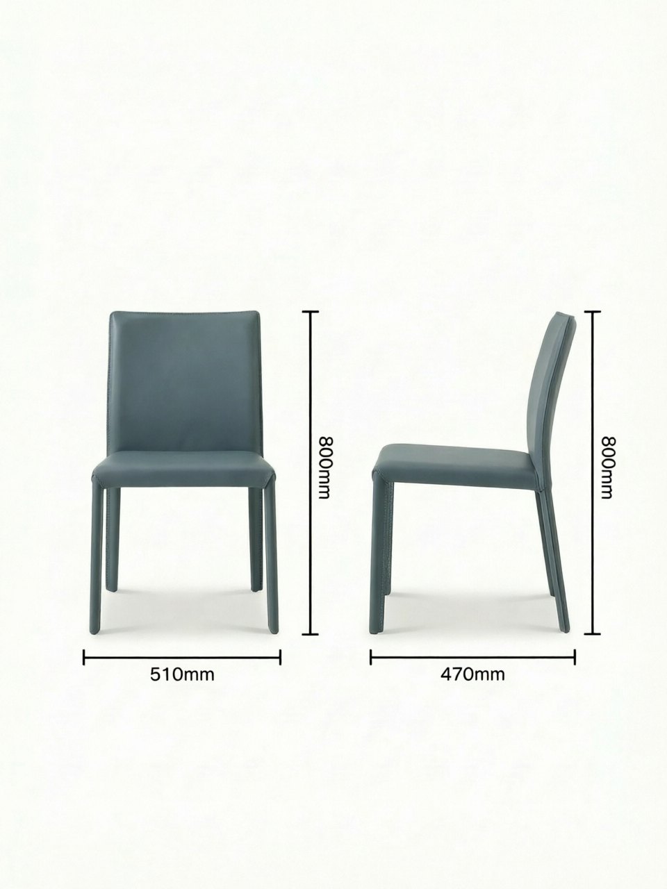 VAREN Saddle Leather Dining Chair