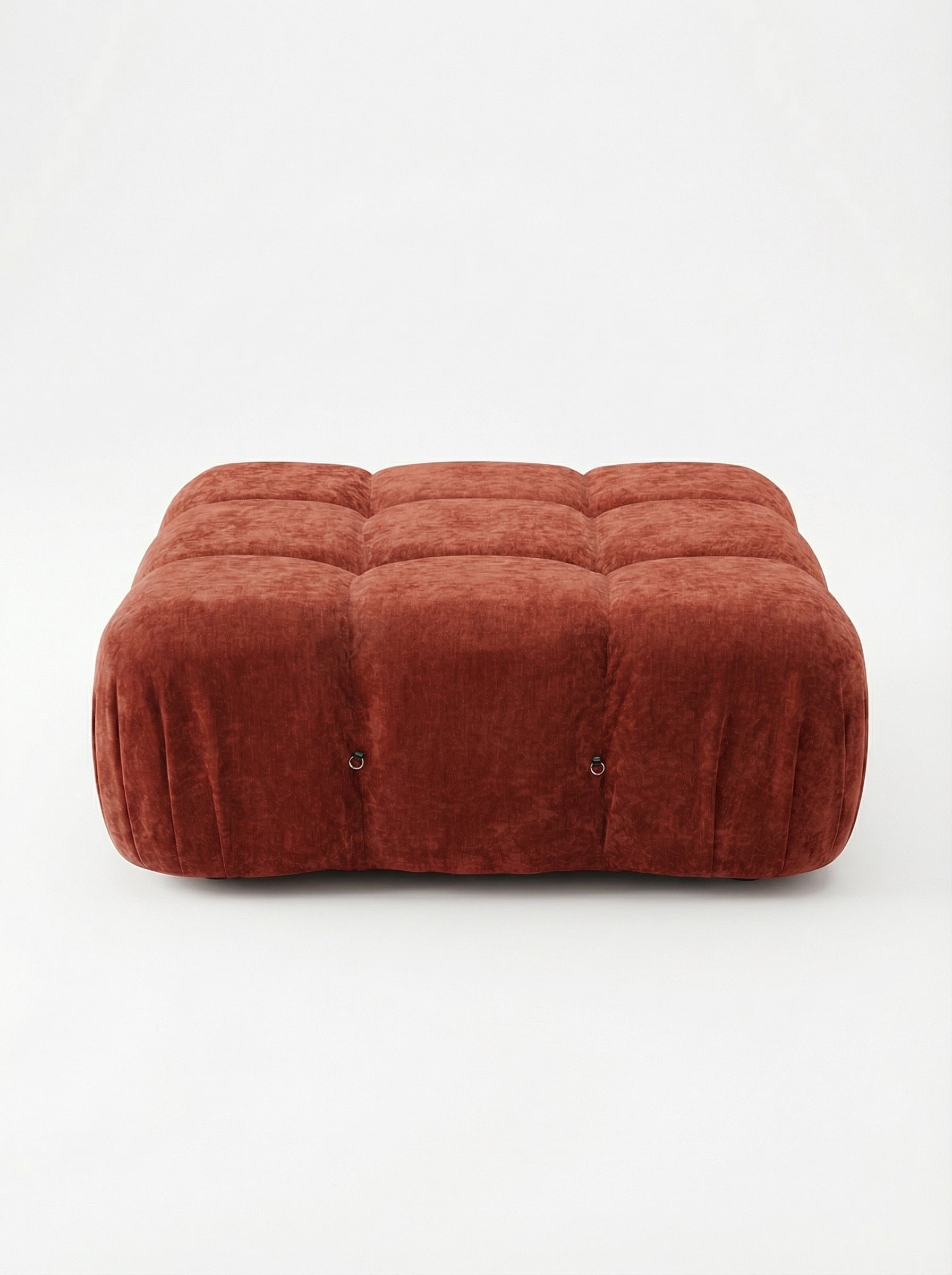 NIDO Terracotta Tufted Ottoman