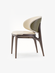 ELARA Genuine Leather Dining Chair
