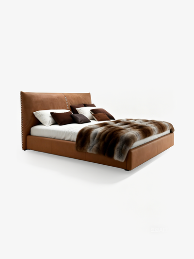 BENTLEY Full Leather Super King Bed Frame