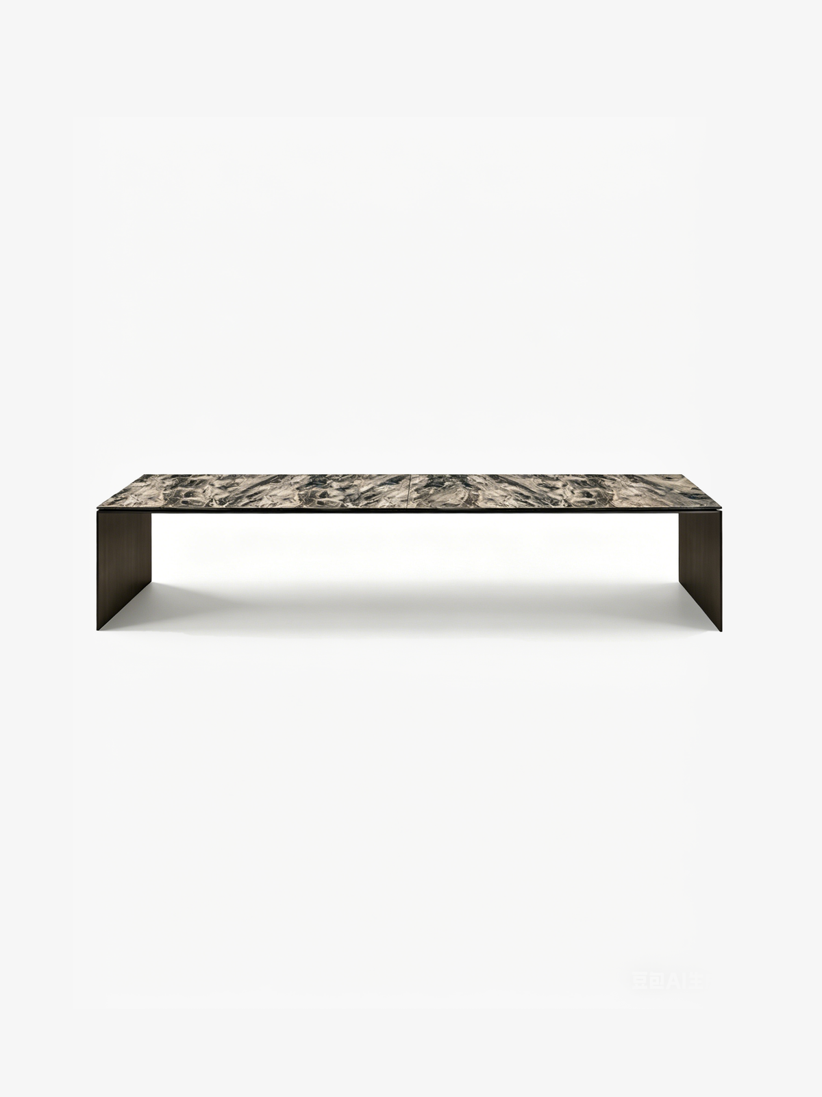 VENETO Venetian Brown Marble Dining Table