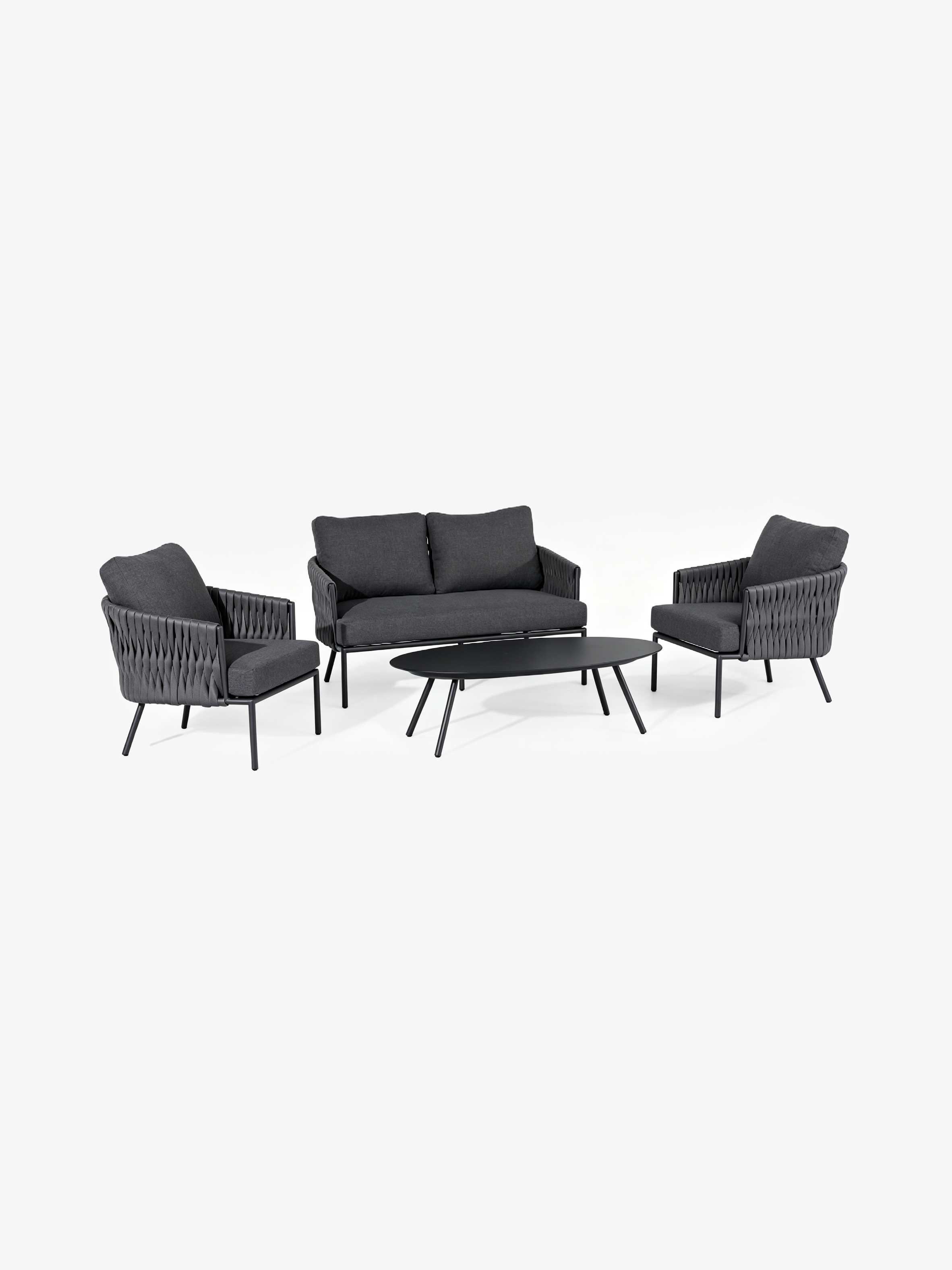 RIVA 4-Piece Outdoor Rope Sofa Set