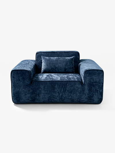 TIDE Self-Expanding Velvet Armchair