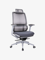 Ergo Noon Ergonomic Office Chair with 160° Recline, Footrest and Headrest