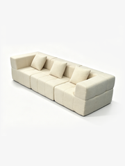 SOFT 4-Seater Self-Expanding Velvet Sofa