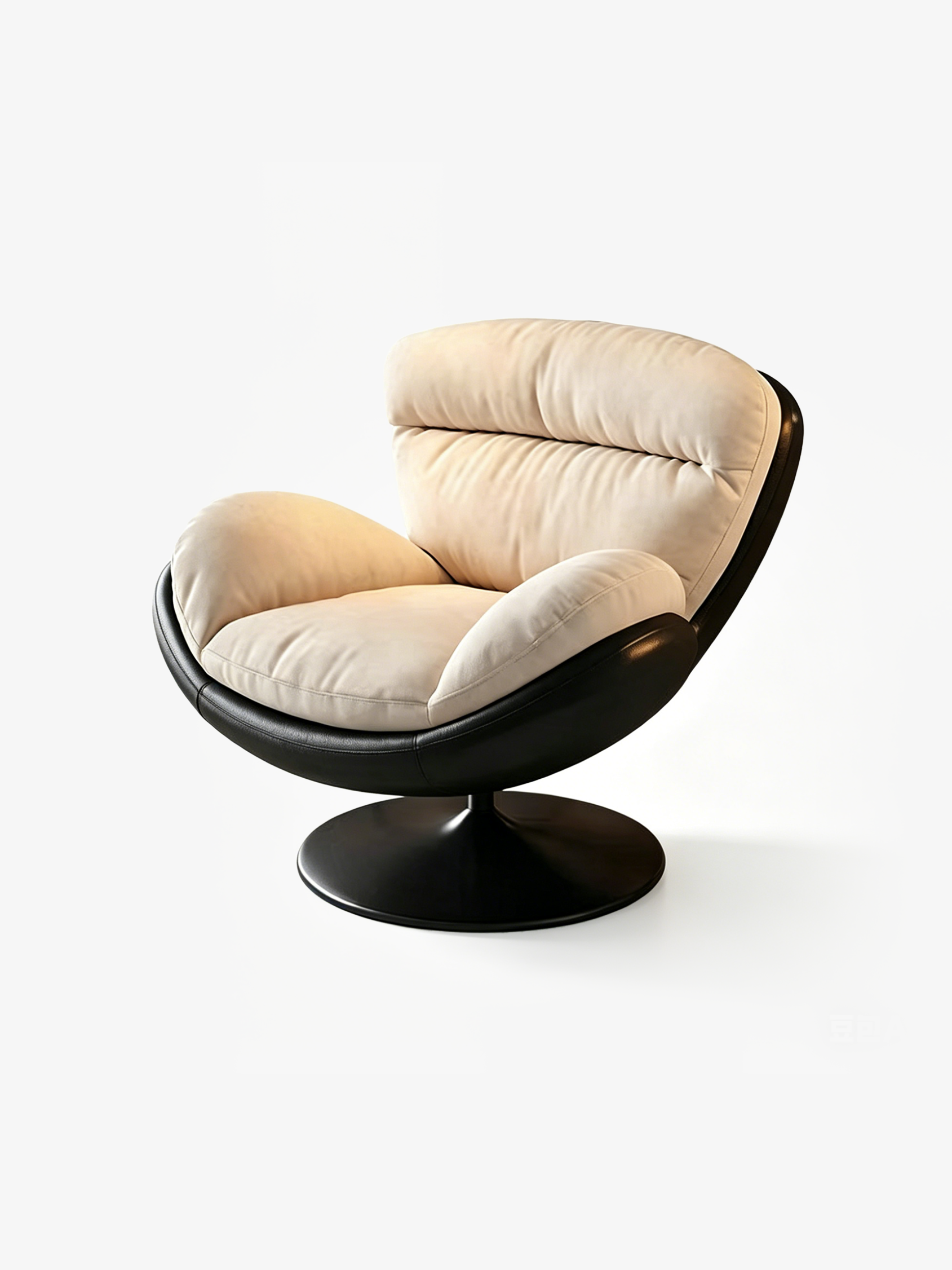 ORLA 360° Swivel Eggshell Lounge Chair