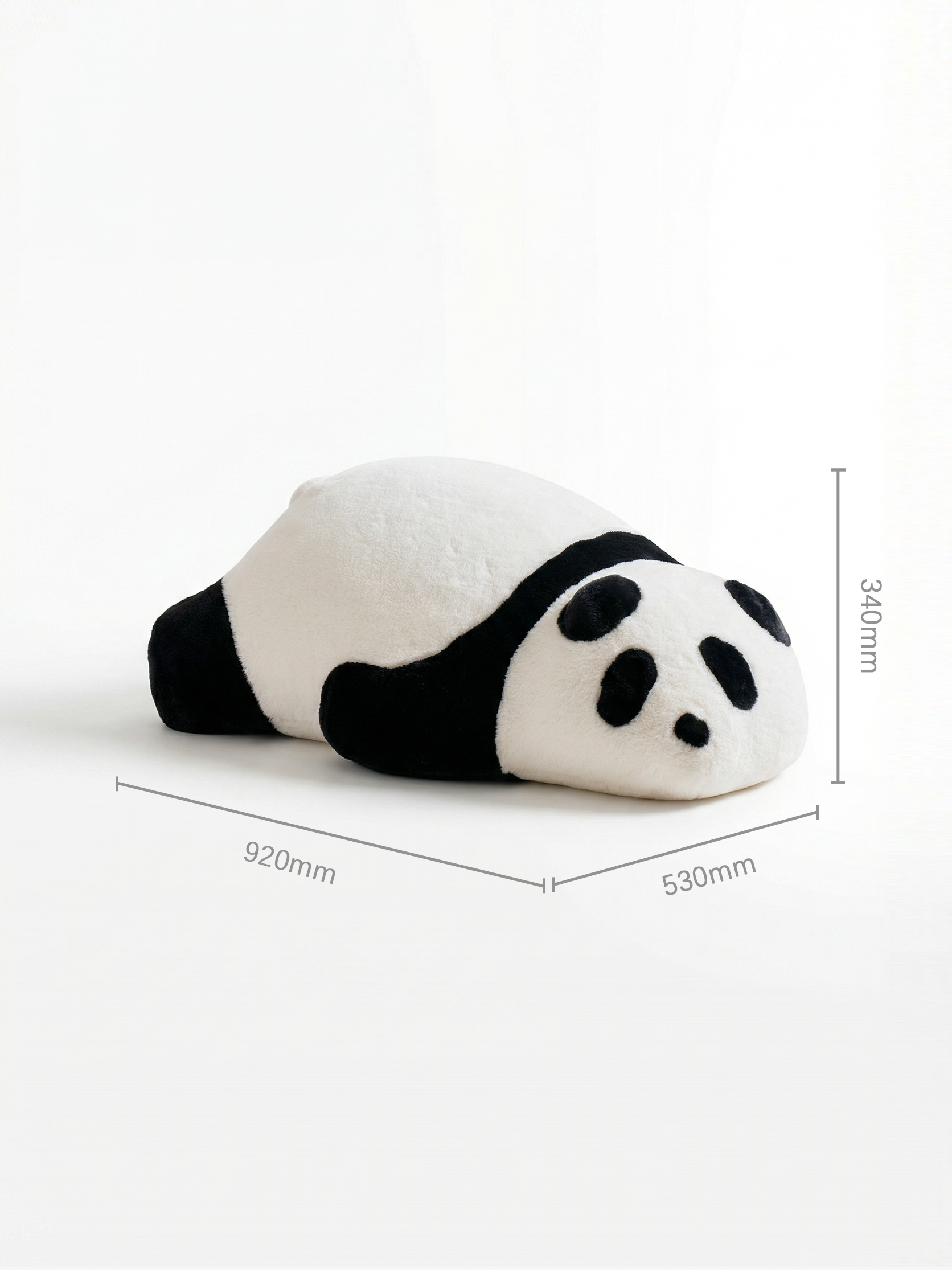 LAZY PANDA Sculptural Floor Seat