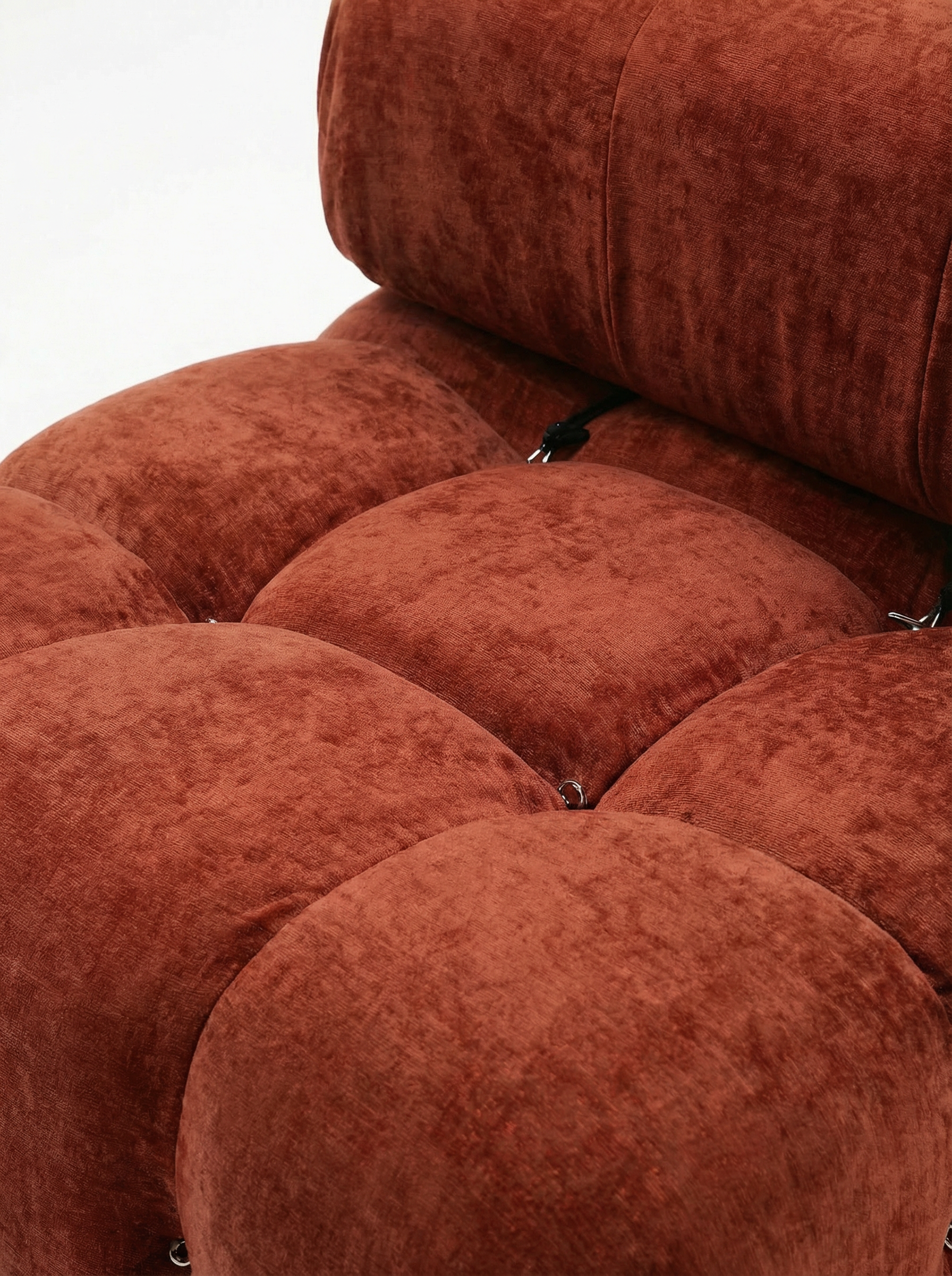 NIDO Terracotta Tufted Lounge Chair
