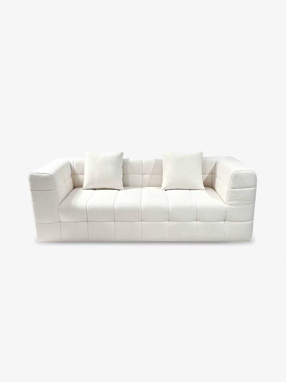 BLOC 3-Seater Self-Expanding Velvet Sofa
