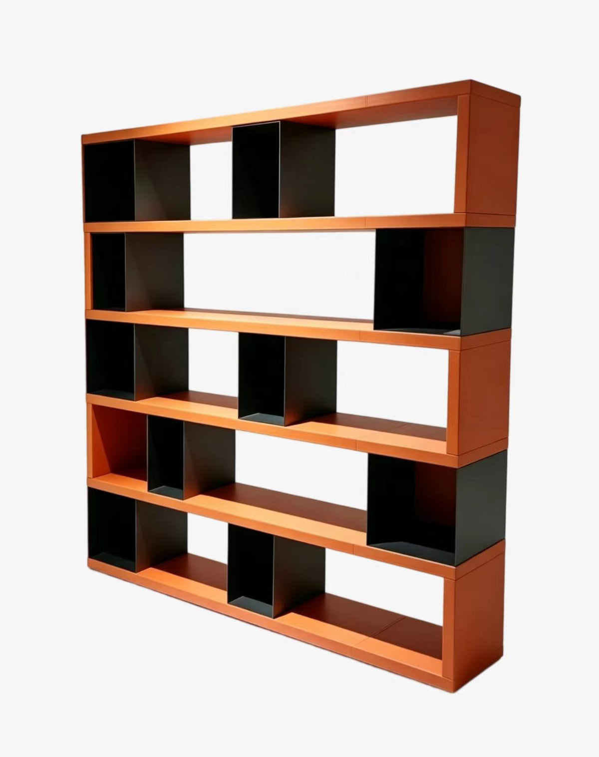 ARCO Saddle Leather Bookcase