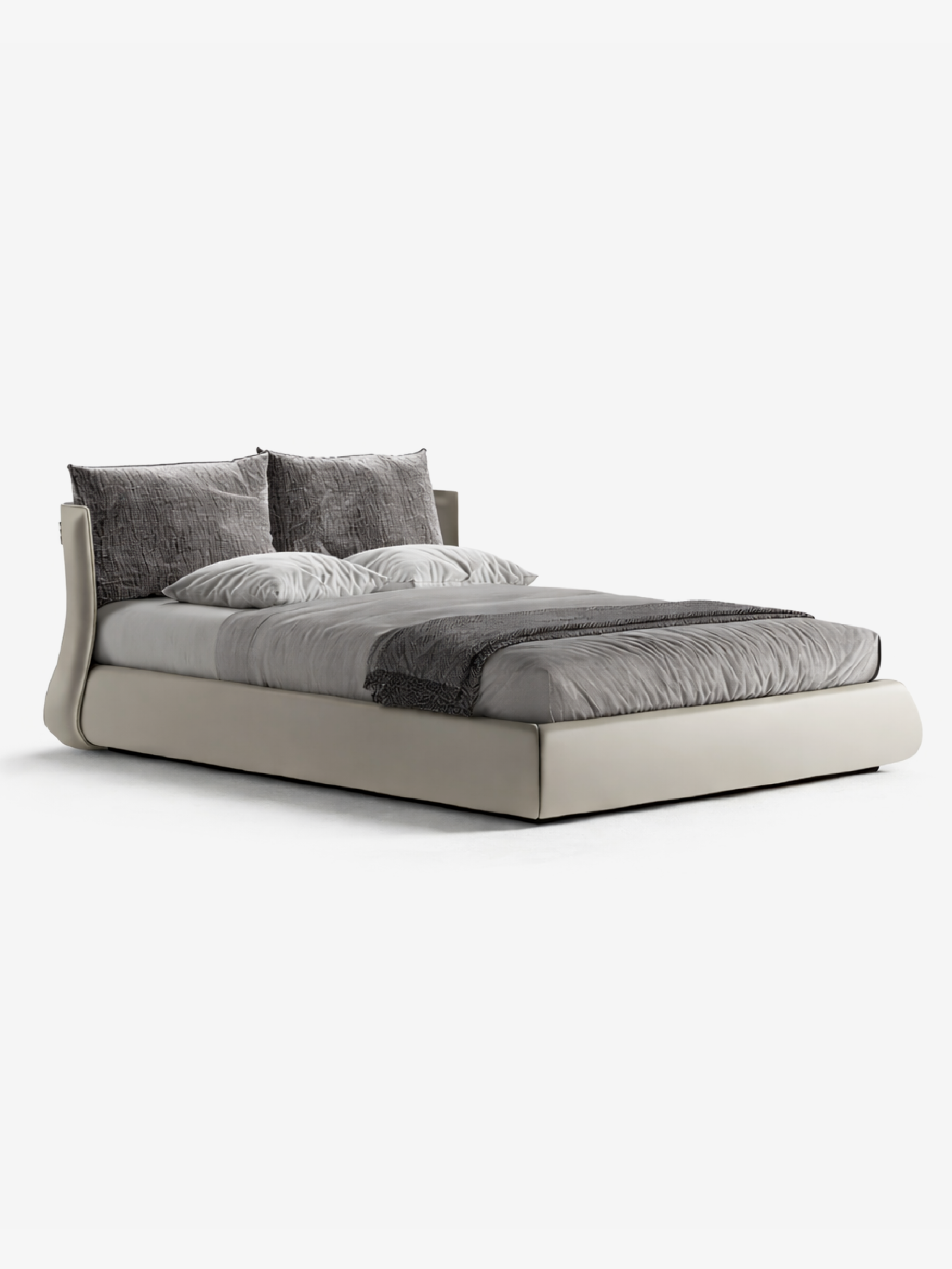 Curvo Luxury Bed with Matching Cushions