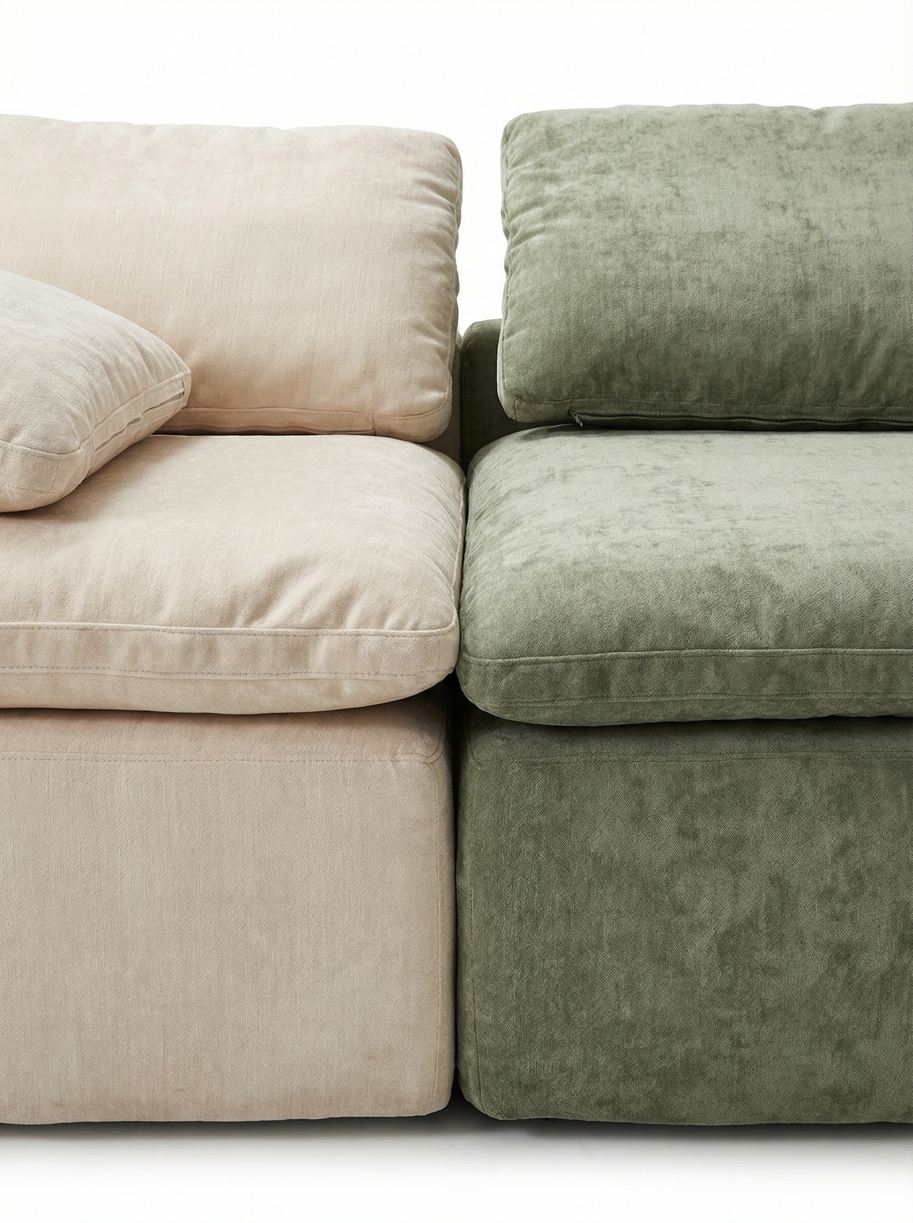MOODS 4-Seater Colour-Block Modular Sofa