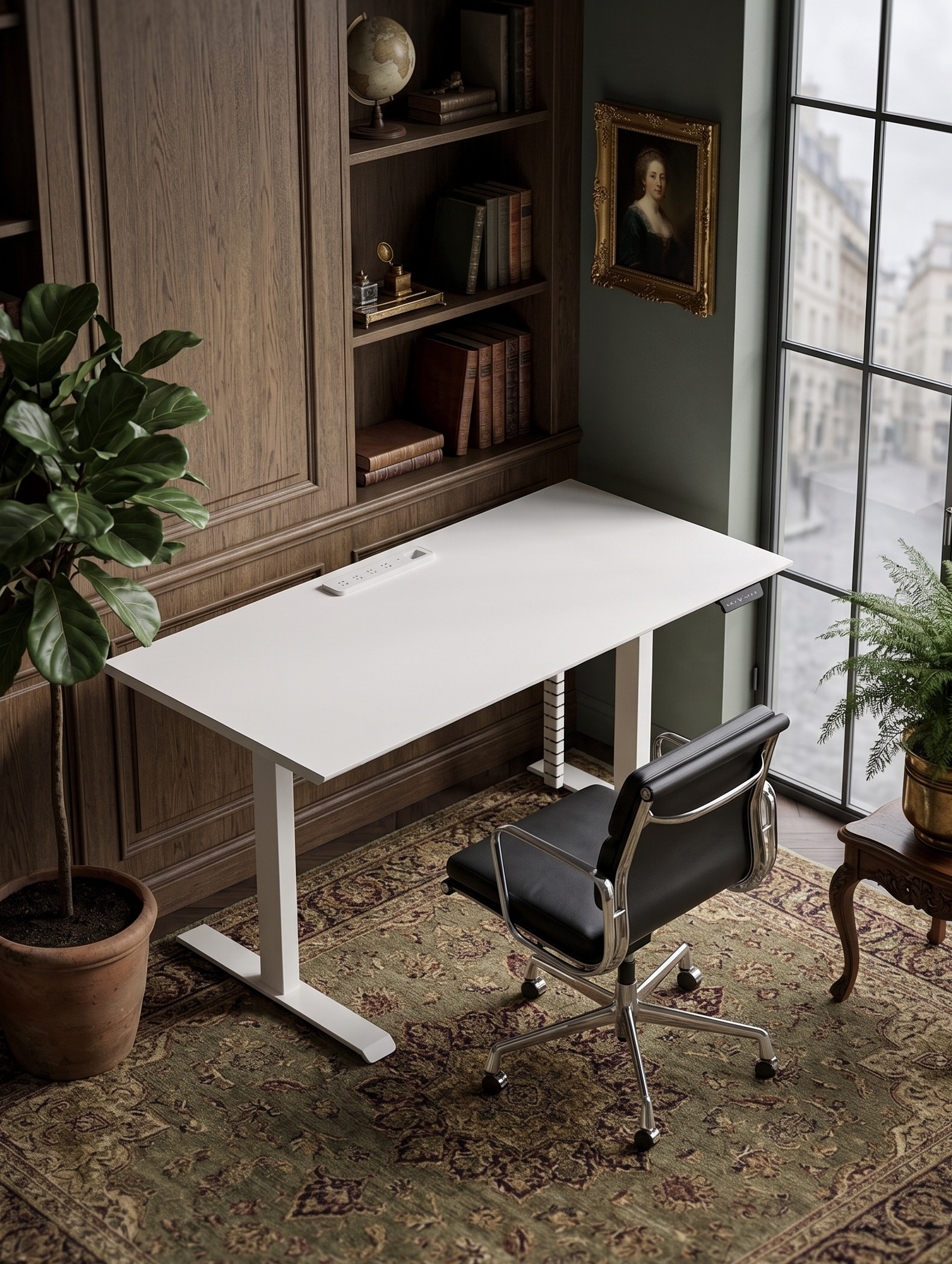 Stance Height-Adjustable Electric Standing Desk