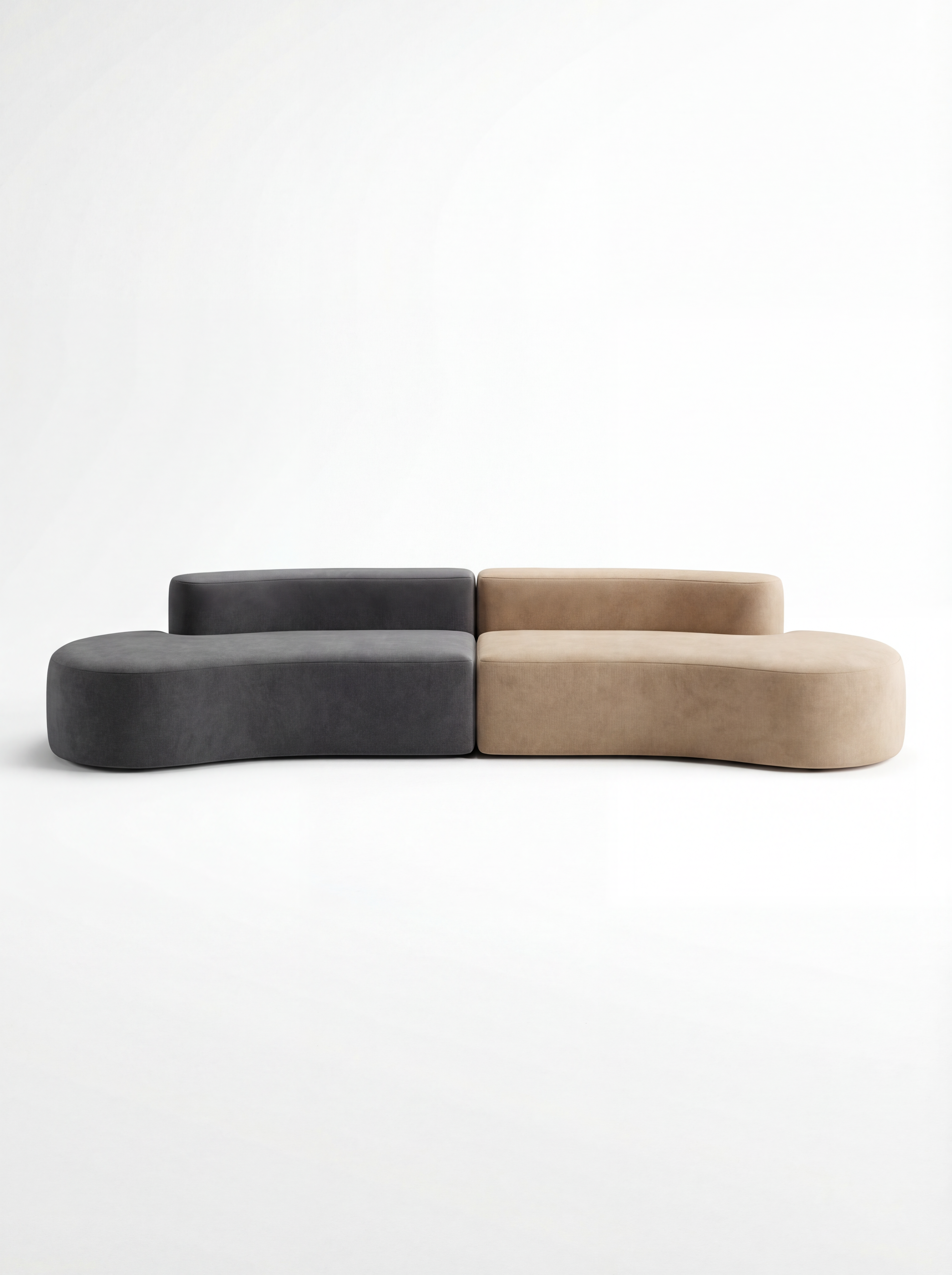 LUNE Lunar Curve Modular Sofa
